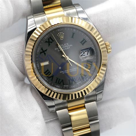 rolex datejust 41 grey roman dial|rolex datejust ii roman numerals.